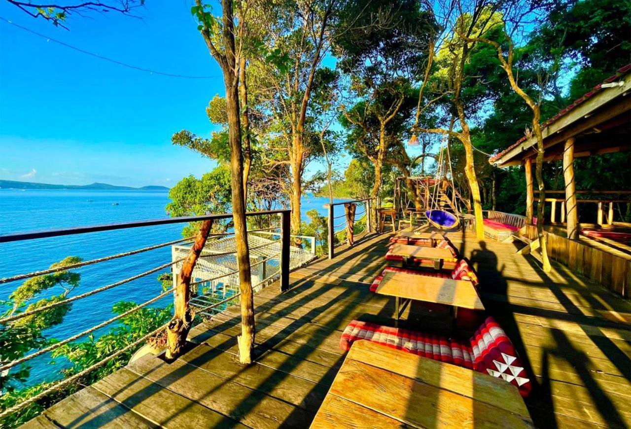 The Cliff Hostel, M'Pay Bay Koh Rong Sanloem Exterior foto